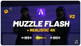 FiveM Muzzle Flash Effect V2 (2025) | Realistic Gun Effects🔫