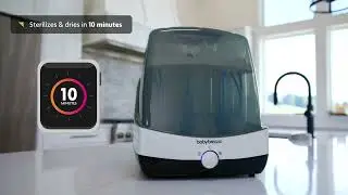 Baby Brezza SuperFast Sterilizer Dryer - The Fastest Sterilizer Dryer Ever!
