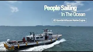Test in navigazione del DX22 marino della HD Hyundai Infracore