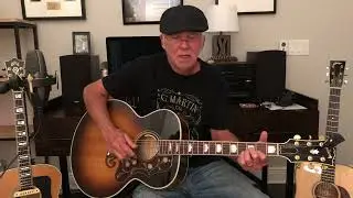 &ldquo;Kick the Stones&rdquo;. Chris Whitley - Cover - Part 17 of Series &ldquo;Open Tuning Songs&rdquo;