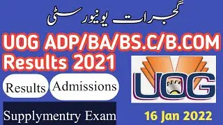 UOG ADP BA BSc Part 1 & 2 Results 2021|Uog ka results kb aye ga|University Of Gujrat|FS Bazmi