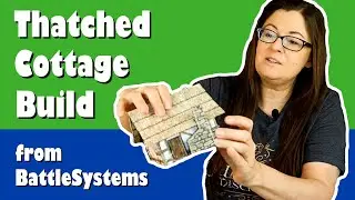 Thatched Cottage assembly! How hard was it to build? Battle Systems ROCKS!