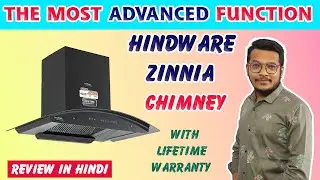 Best AutoClean Kitchen Chimeny In 2022  Hindware Zinnia Chimney Unboxing and Review