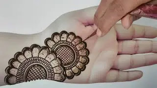2026 Mahashivratri mehndi front hand | आसान मेहंदी का डिजाइन | Mehandi design | latest front mehndi