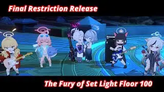 [Blue Archive] Final Restriction Release - The Fury of Set Light Armor (Floor 100)
