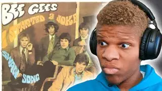 ROBIN GIBB'S VOCALS WOW!! FIRST REACTION  Bee Gees - I Started A Joke Live