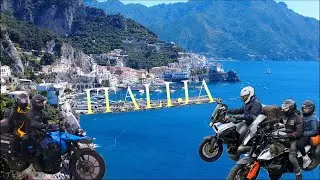 Kelionė motociklais po Europa 2025 m.  ITALIJA (1 dalis)