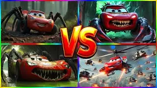 Lightning McQueen Rush Challenge ⚡️ | Crazy Colors & Fun Race!