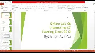 components of excel