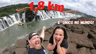 ESSE LUGAR É FORA DO COMUM! Salto Yucumã em Derrubadas RS - Adriana Strauch e Jean Strauch