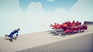 Shouter vs Hoplite Army - Totally Accurate Battle Simulator