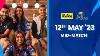 UltraTech MI Live: MI vs GT - Mid-match Show | Mumbai Indians