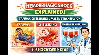 Hemorrhagic Shock Explained: Trauma, GI Bleeding, and Massive Transfusion