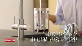 Franke multi-water kraan - Hoe werkt de touch kraan - kokend water