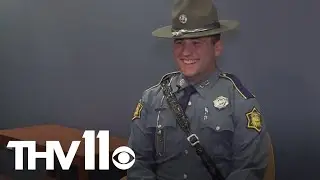 Arkansas man who survived crash as officer becomes state trooper