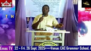CAC  Nigeria and Overseas, PASTORS CONFERENCE, 2025 Day 4, with Prophet Omole
