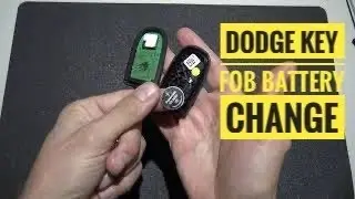 Замена батареи брелока Dodge &mdash; как сделать своими руками. Обучающие материалы