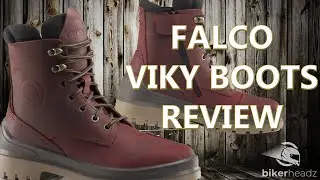 FALCO Viky Ladies Waterproof Urban Motorcycle Boot 4K Video | Bikerheadz.co.uk
