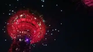 Singapore night show #Singapore #travel 