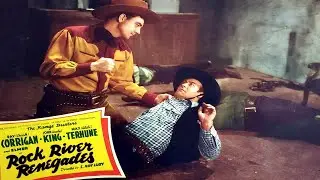 ROCK RIVER RENEGADES - Ray Corrigan, John 'Dusty' King - Free Western Movie [English]