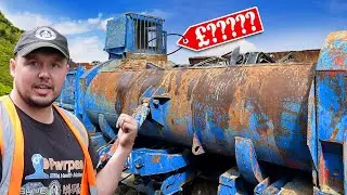 We Bought The CHEAPEST Car Baler In The Country!