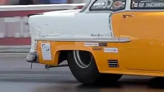 1955 Chevy doorslammer Bel Air Chevrolet Drag Racing