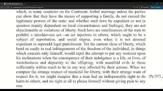 On Liberty - Part 17