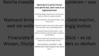 lerne wie Geld funktioniert #mindset #finanzen #erfolg #motivation