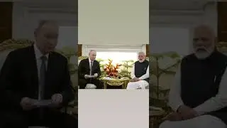 President Vladimir Putin received a ceremonial Guard of Honour at Rashtrapati Bhavan, where Presiden