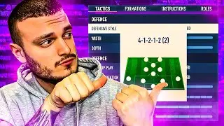 The Best EAFC24 41212(2) Custom Tactics 🔥🎯