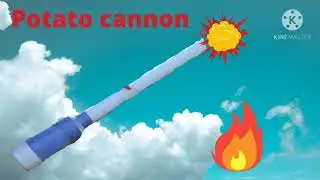 how to make potato cannon gun/ how to make gun cheap price at home🏠