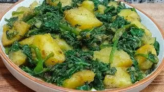 এভাবে পালং শাক রান্না করলে মুখে লেগে থাকবে || পালং শাকের রেসিপি || Palong shak recipe bengali