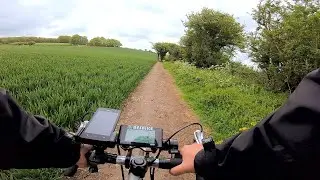 Retro Gravel Bike Ride to Cheesefoot Head Winchester 2020 England