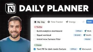 Turn Notion into the ultimate daily planner (full build)