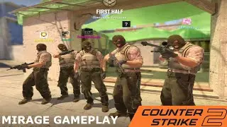 Counter Strike 2 ( No Commentary ) | Gameplay Competitive No Rank |  Mirage