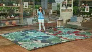 Ultimate Innovations 7' x 10' Island Escape In/Outdoor Rug on QVC