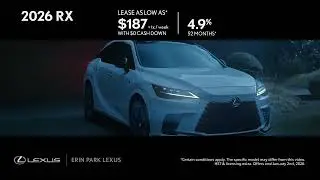 Erin Park Lexus - 2026 NX - 2026 RX - Special Offers