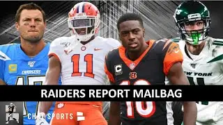 Raiders Mailbag: Philip Rivers Free Agency, Trade Up For Simmons? Sign AJ Green Or Robby Anderson?