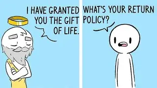 Funny Comics About Situations In The Daily Life Of The Afterlife