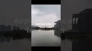 Airplane Takes Off And Landing Off From Water(toys)#rcplane#rc #aircraft #airplane