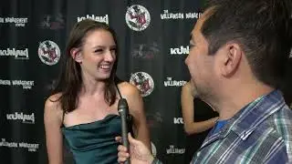 Skylar Fast Carpet Interview at Spider-Baby Premiere