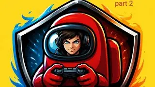 الجزء الثاني من لعبهamong us معانا Hamza gamers and Anasgamer