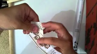 Chopstick wrapper flower