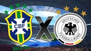 PES 2015 Gameplay - Brazil Vs Germany (PC Max Graphics 60fps)