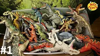 OGROMNE PUDEŁKO ZABAWKI DINOZAUR&Oacute;W! Jurassic World 50 galon&oacute;w Surprise Box Fallen Kingdom T-Rex W...