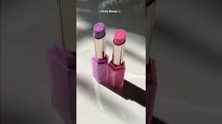 Fenty Beauty Shimmer Gloss Bomb Stick Flamingo Fling & Icy Amethyst✨#makeup #fentybeauty #lipgloss