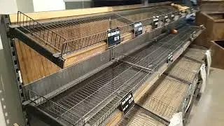 Coronavirus attacked shop shelves bread, potatoes, toilet paper! COVID-19 атаковал полки магазинов!