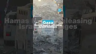 Gaza: Hamas begins releasing Israeli hostages &bull; FRANCE 24 English