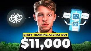 $11,000 AI Staff Training Chatbot - Voiceflow Demo