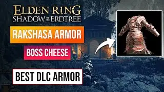 How To Get Rakshasa Armor Elden Ring | Rakshasa Great Katana! Best DLC Armor And Weapon!